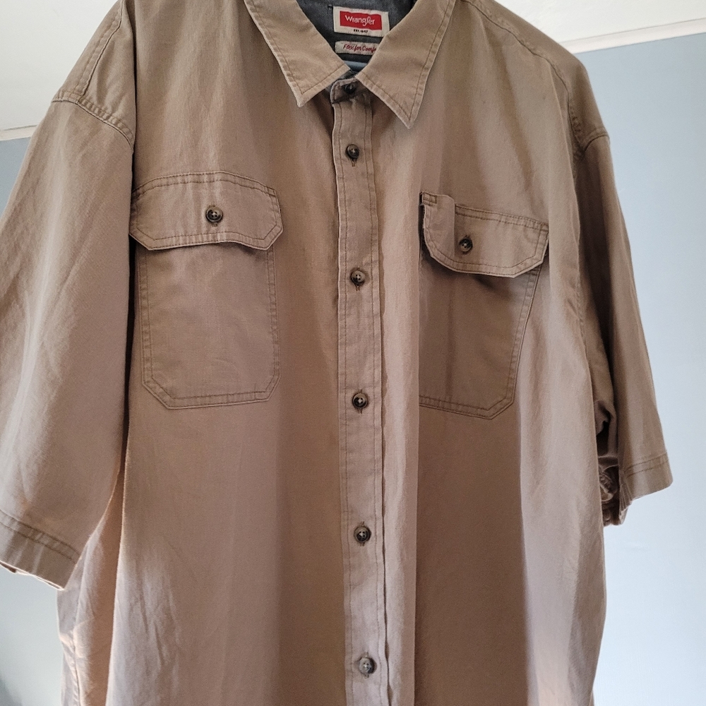 Wrangler 3X Button Up Shirt